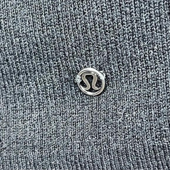 LULULEMON Reversible Waterfall Cardigan in Black/Grey One Size Casual warm wrap - Picture 11 of 11